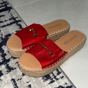 Studio Scarlet Espadrille Slides